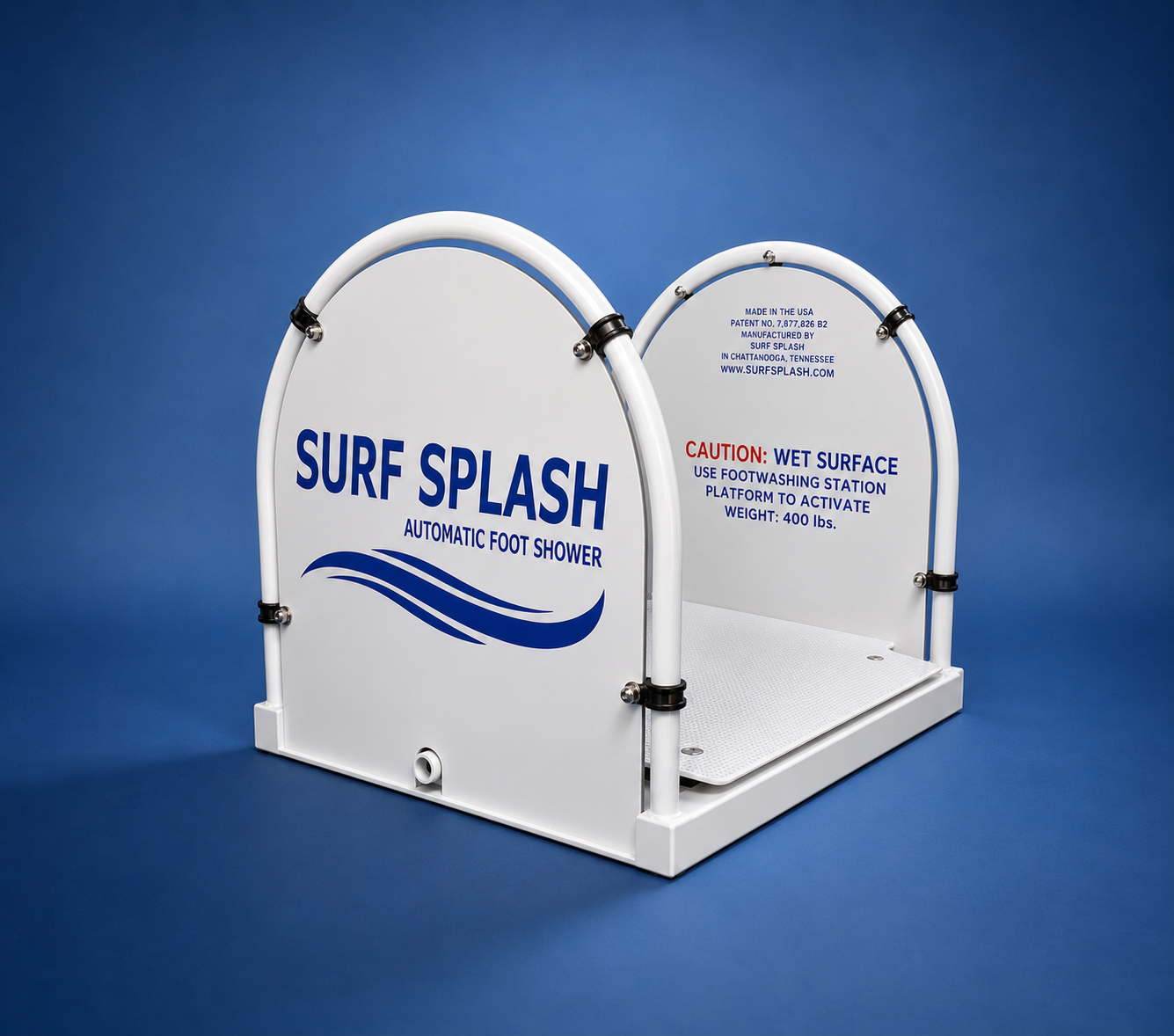 Surf Splash Stainless Commercial Unit